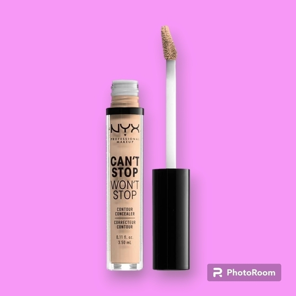 NYX Cosmetics Light Ivory Can't Stop Won't Stop Contour Concealer - Picture 1 of 8